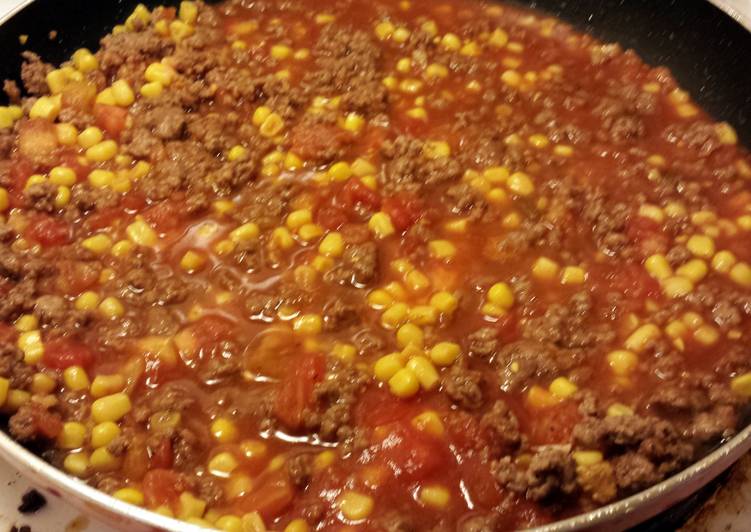 How to Prepare Corn Con Carne in 26 Minutes for Family