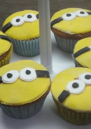 Una foto de Muffis de Minions