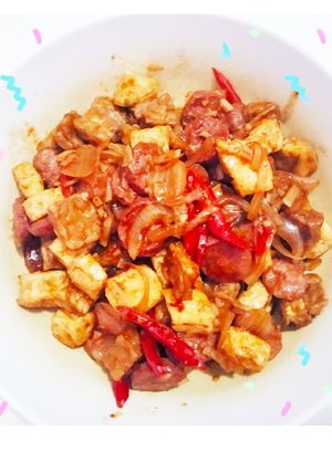 Foto resep Tumis tahu tempe sosis