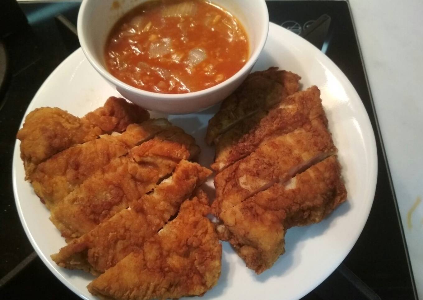 Chicken steak (1st experience)