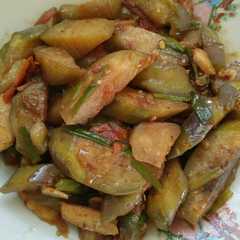 รูปของ Oseng terong daun bawang