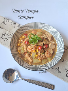 Foto resep Tumis Tempe Campur