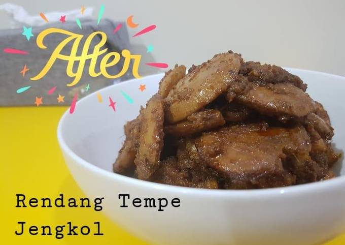 Rendang Tempe Jengkol #BikinRamadanBerkesan