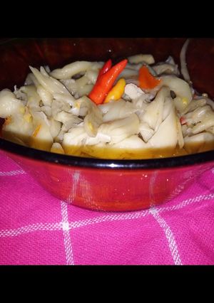 Foto resep Tumis jamur tiram pedas