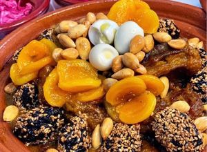 صورة لوصفة 🇲🇦 اللحم بالبرقوق (القراصيا) 🇲🇦