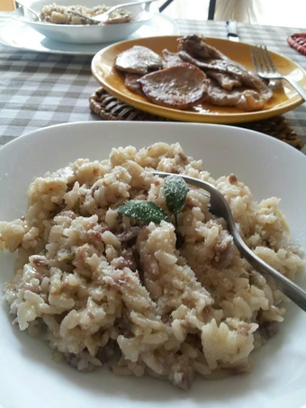 Recipe AMIEs Risotto with Sausage the So Delicious Tasty