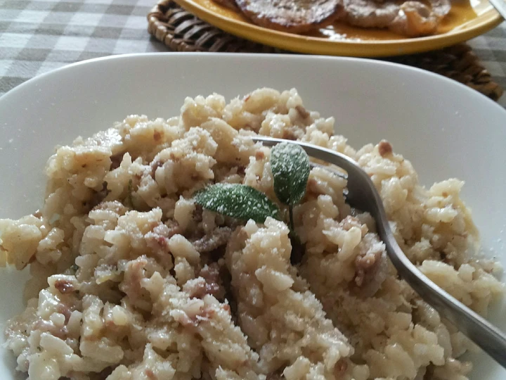 Recipe AMIEs Risotto with Sausage the So Delicious Tasty