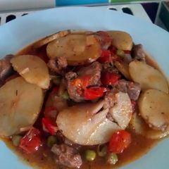 Vickys Lancashire (Lamb) Hotpot, GF DF EF SF NF A picture of Vickys Lancashire (Lamb) Hotpot, GF DF EF SF NF.