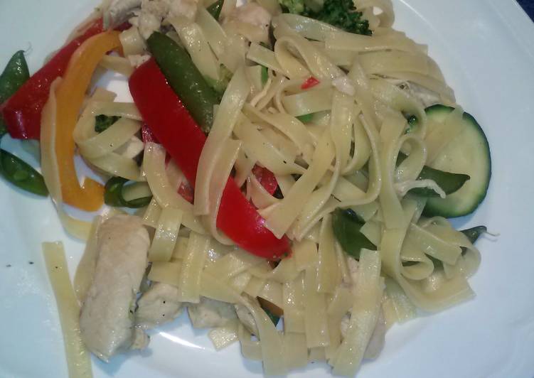 Simple Way to Make Speedy Glens ginger chicken stirfry