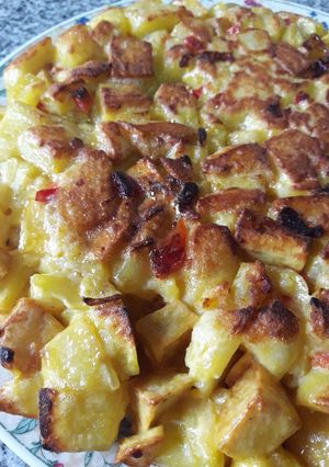 Una foto de Tortilla de papas a la española