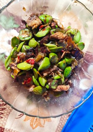 Foto resep Sambel pete + ikan cue