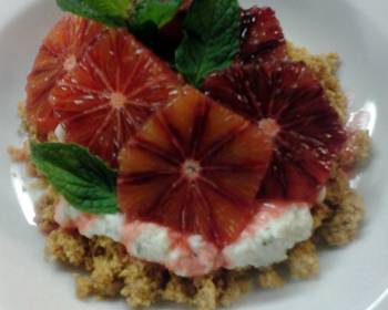 Latest Recipe Minted Blood Orange Dessert Restaurant Style