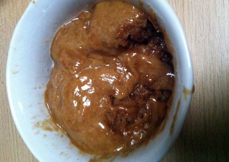 Recipe of Super Quick Peanut Butter Microwave Cake