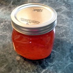 A picture of Hot Red Pepper Jelly.
