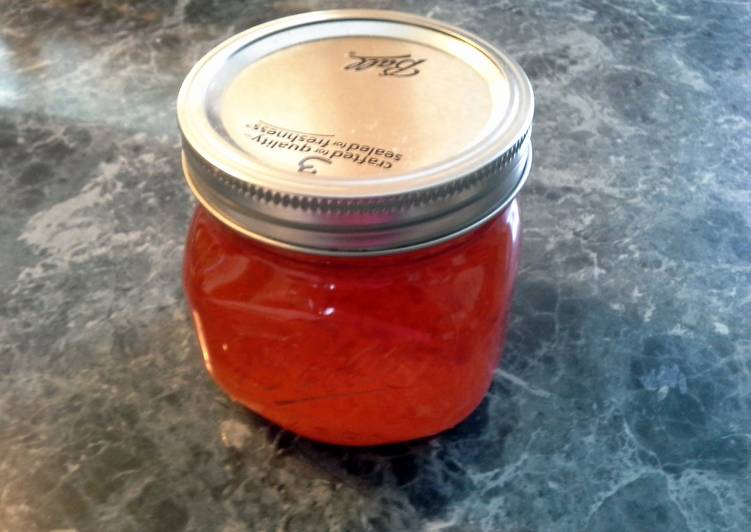 Step-by-Step Guide to Prepare Super Quick Homemade Hot Red Pepper Jelly