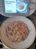 Risotto con pancetta,noci e panna 😋
