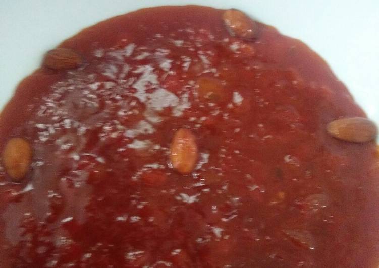 Simple Way to Make Super Quick Homemade Water melon halwa