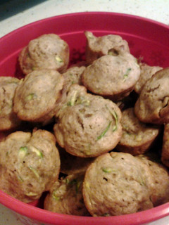 A picture of Mini Zucchini Muffins.