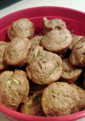 A picture of Mini Zucchini Muffins.