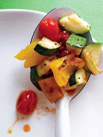 Easy Steps to Make Sauteed Zucchini, Peppers, and Tomatoes which So Delicious