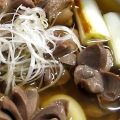 A picture of Chicken Gizzards Simmered With Garlic.
