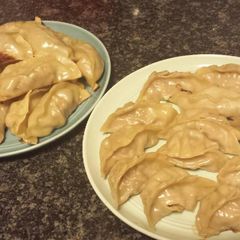 A picture of SUPER Easy Beef Dumplings.