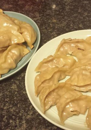A picture of SUPER Easy Beef Dumplings.
