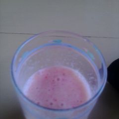 A picture of Yummy morning smoothie.