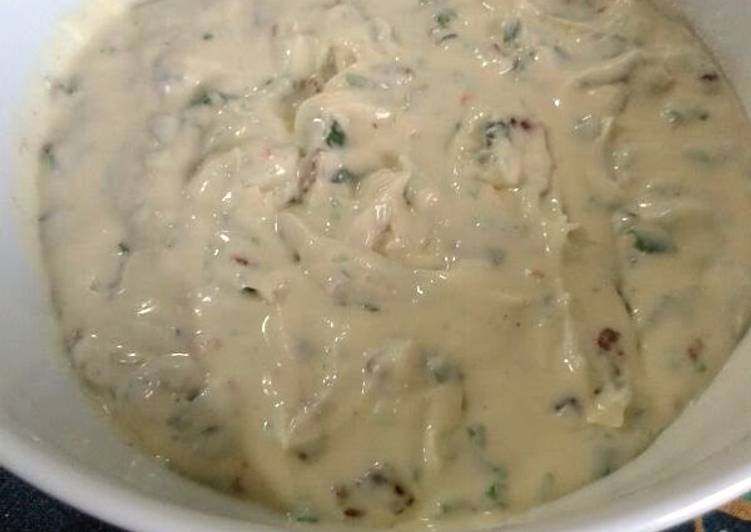 How to Make Speedy cream cheesse baccon and lemon grass dip