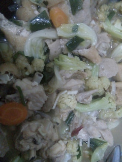 Foto resep Capjay sayap + bakso