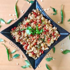 A picture of Sabudana Khichdi.