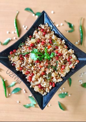 A picture of Sabudana Khichdi.