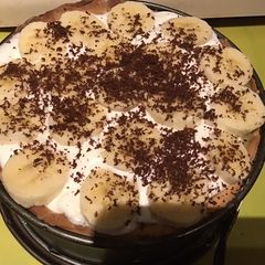 A picture of California Farm Pan Fried Banana Chiffon Pie.