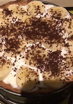 A picture of California Farm Pan Fried Banana Chiffon Pie.