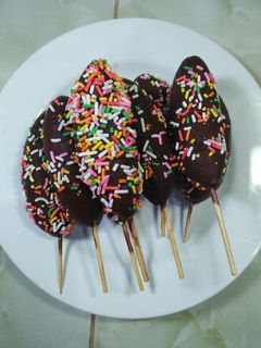 Foto resep Es pisang coklat