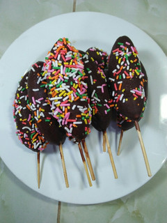 Foto resep Es pisang coklat