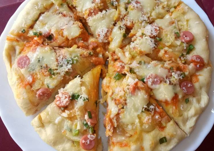 Pizza simple "teflon" No Oven