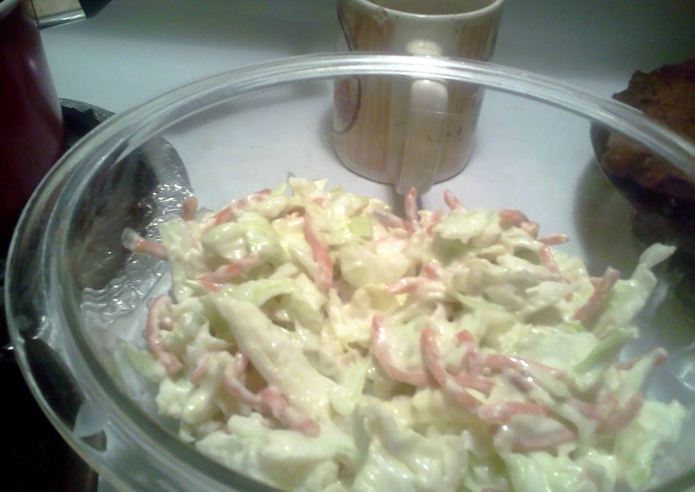 Easy Creamy Coleslaw