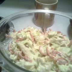 A picture of Easy Creamy Coleslaw.