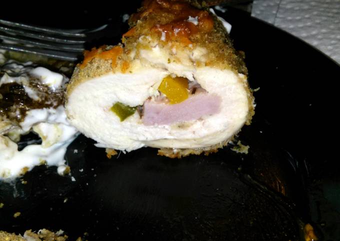 Easiest Way to Make Homemade Chicken&amp;Ham Deluxe