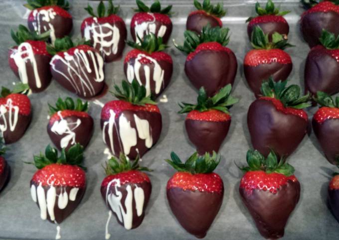 Recipe of Favorite Chocolate covered strawberries