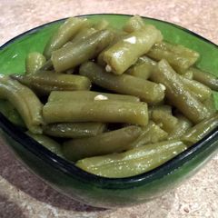 A picture of Garlic Green Beans.