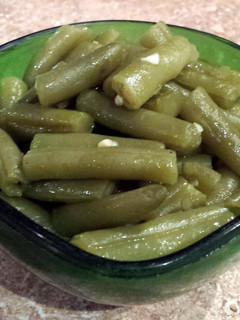 A picture of Garlic Green Beans.