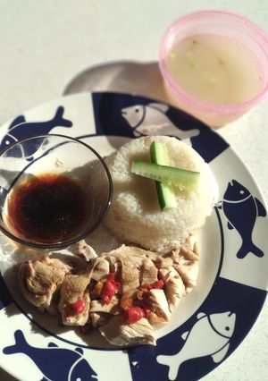 Foto resep Hainan Chicken Rice