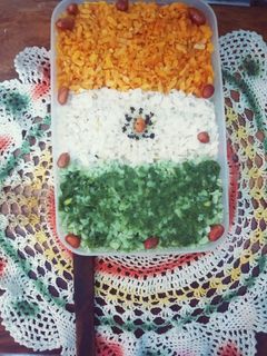 तिंरगे पोहे (Tirange Pohe recipe in Hindi) रेसिपी मुख्य फोटो