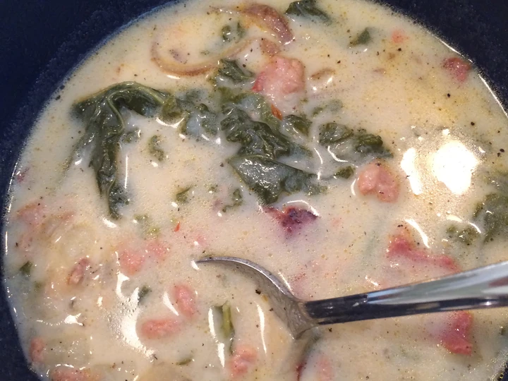 Easy Ways Prepare Recipes Potato, Sausage, Kale Soup the Awesome  So Delicious.