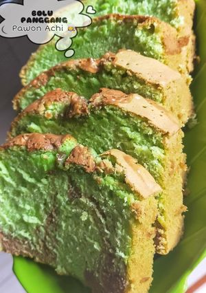 Foto resep Bolu panggang pandan