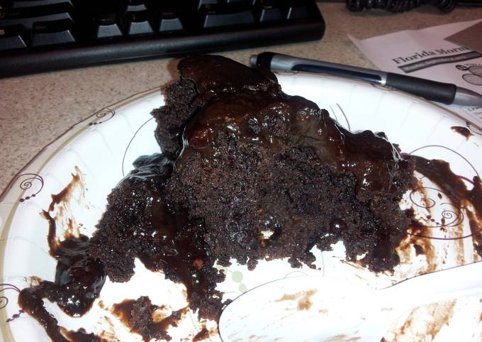 Recipe of Ultimate slow cooker chocolate lava cake