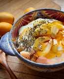 💚 Lê Trộn Sữa Chua Dê, Chà Là Tươi & Mật Ong