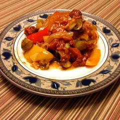 A picture of Chicken Cacciatore.